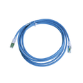 Patch Cord Z-MAX Cat6A S/FTP, CM/LS0H, 10ft, Blue Color