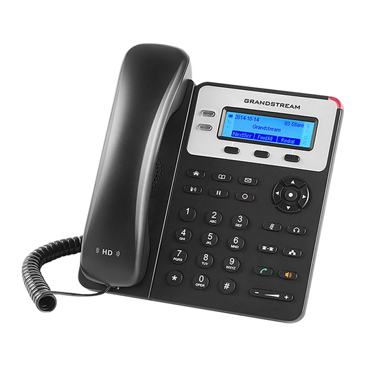 2-Line SIP Phone with 3 Programmable Keys, 3-Way Conference, and PoE Connectivity
