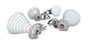 Symmetrical Horn TP Antenna GEN2 of 50-deg, 5180-6400 MHz, 14.3 dBi with Improved Support, Ready for TwisPort without Loss