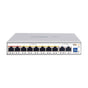 Cloud Easy Smart 250m PoE Switch, 8 FE PoE Ports, 2 GE Ports, Port 1-2: Hi-PoE, Port 3-8: 802.3af/at, 100W, Support Wi-Tek Cloud Management and Mobile APP Remote Maintenance