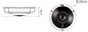 IP Fisheye 5MP |  Micro SD | Two-Way Audio | Alarm I/O | PoE 802.3AF | IR LED 20 M | WDR | Day/Night (ICR) | IK10/IP67 | NDAA Compliance