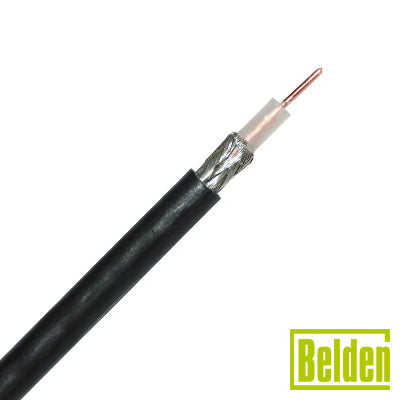 RG58U Cable Copper Braid Shield 95%, Insulation: Polyethylene