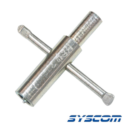 Pipe Wrench for Unscrewing Oppressors on KENWOOD Portable Radios.