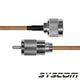 3.6 ft RG-142/U Coaxial Cable with N Male / UHF Male Connectors (PL-259)