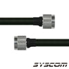 3.6 ft RG-214/U Coaxial Cable, 50 Ohm, 0.425 in, DC - 4 GHz with N Male / N Male Connectors