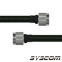 3.6 ft RG-214/U Coaxial Cable, 50 Ohm, 0.425 in, DC - 4 GHz with N Male / N Male Connectors