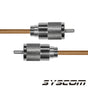 1.96 ft RG-142/U Coacial Cable, UHF Male / UHF Male Connectors (P;-259)