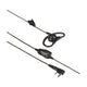 Microphone with earphone D-ring TK-2000/3000/2402/3402/2312/3312 NX-1200/1300/3220/3320/240/340
