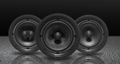 ELITE SERIES PREMIUM HOME THEATER 3-WAY TOWER, THREE 6.5" CARBON FIBER WOOFERS, ONE 6.5" CARBON FIBER MID-RANGE, 1" TWEETER, BLA